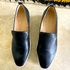 Karl Lagerfeld Black Platform Shoes